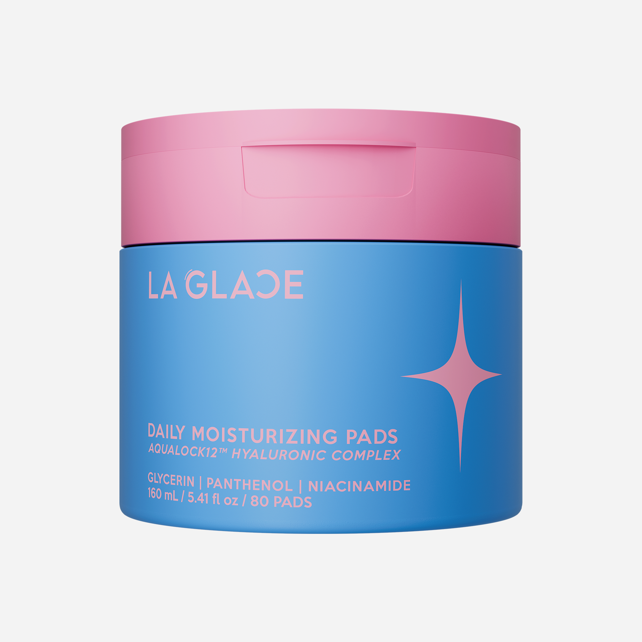 LA GLACE DAILY MOISTURIZING TONER PADS